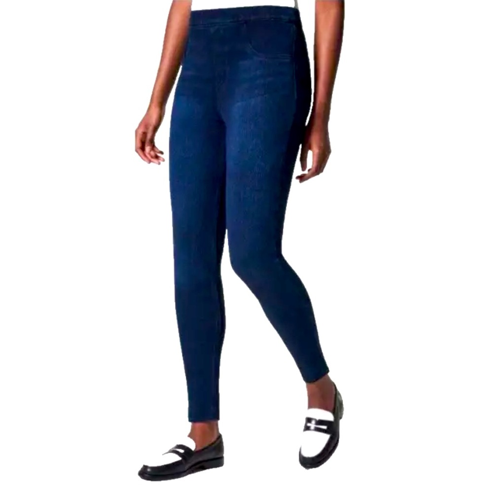 Spanx Jean-ish Ankle Leggings Sz M